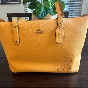 Coach Disney tote bag